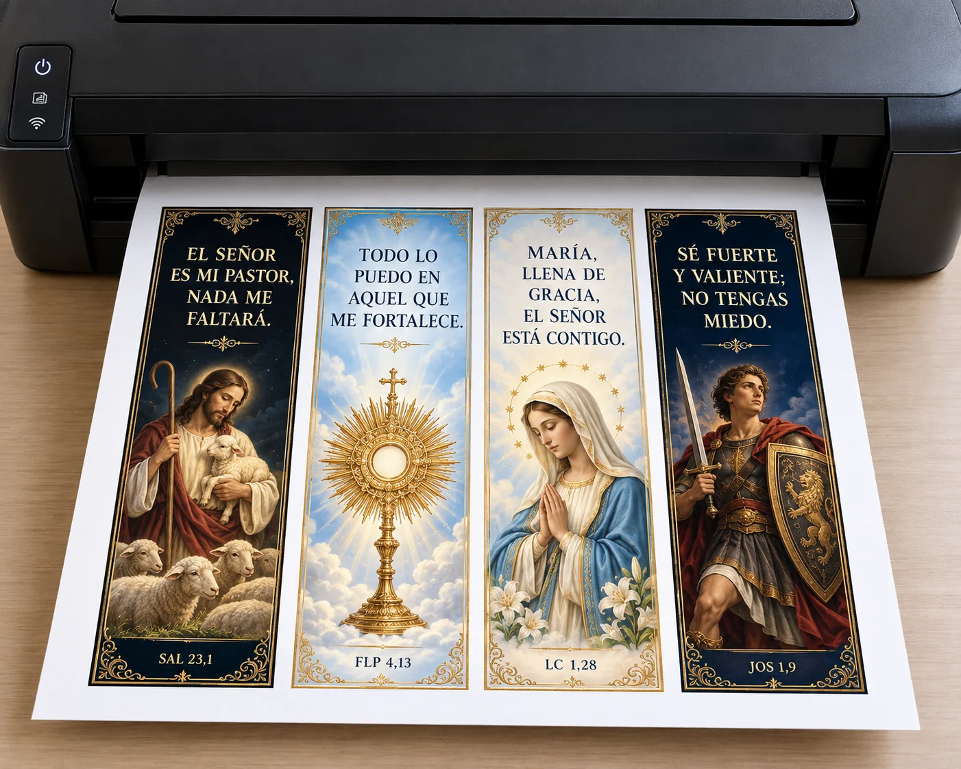 Páginas reales del PDF de señaladores católicos
