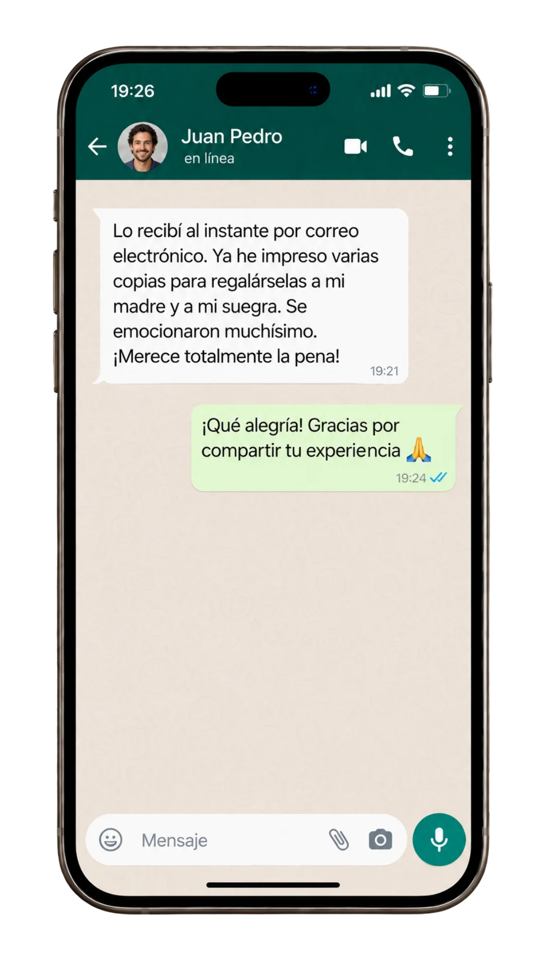 Testimonio de cliente 3 sobre los señaladores católicos